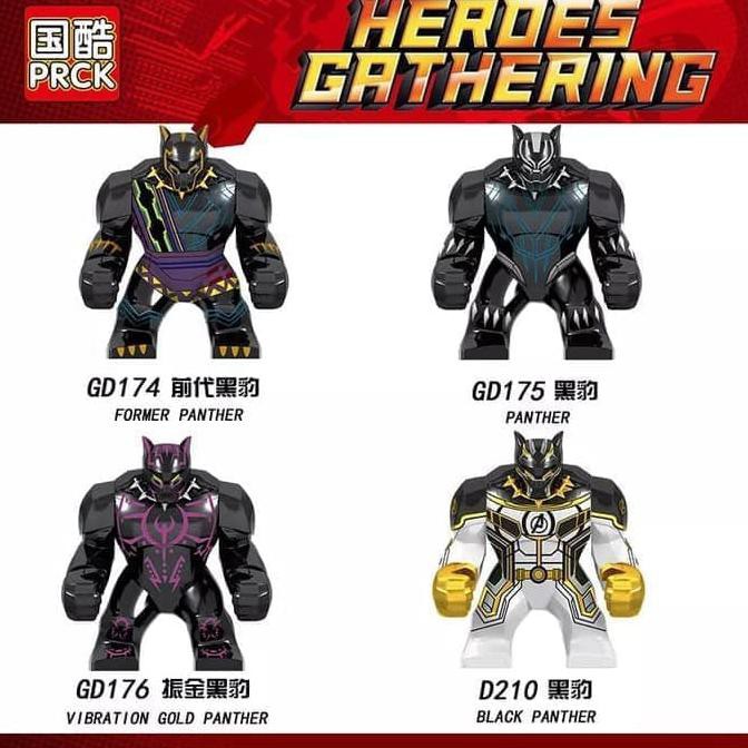 BEST SELLER Black Panther Minifigure Super Heroes Civil War Lego XINH Minifigures