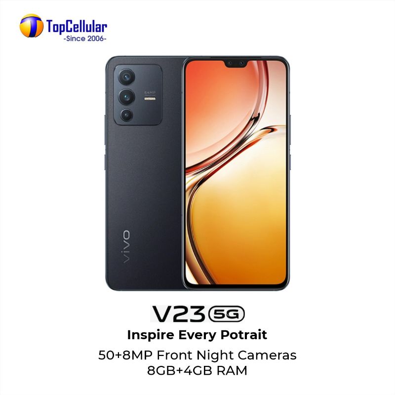 Jual Vivo V23 5G 8/128 Gb (Dual On 5G, 50MP+8MP Camera) | Shopee Indonesia