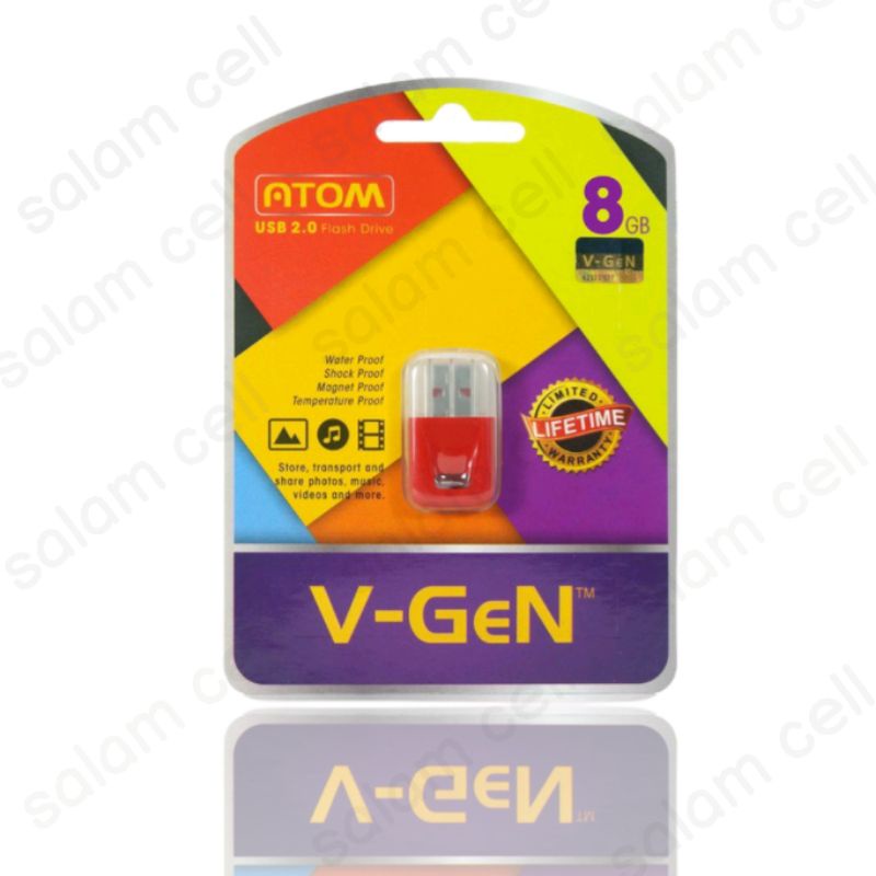 Flashdisk ATOM V-GEN Original Vgen Garansi Resmi