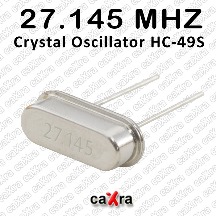 Crystal 27.145 Mhz / HC-49S