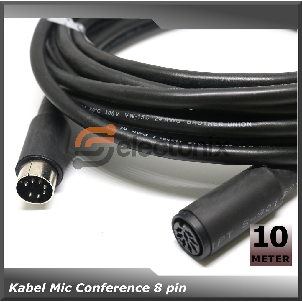 Kabel Mic Conference 8 Pin | Brother Union [10m]