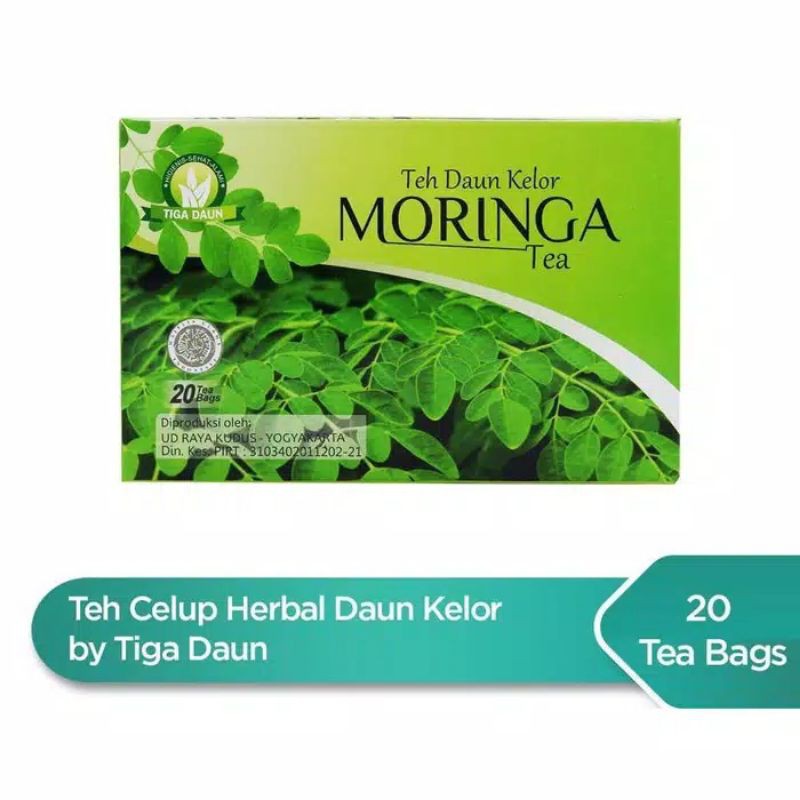 

teh moringa/ daun kelor