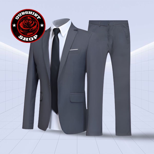 SETELAN JAS FORMAL / NON FORMAL / JAS KANTOR ABU PRIA JAS PRIA DEWASA SLIMFIT