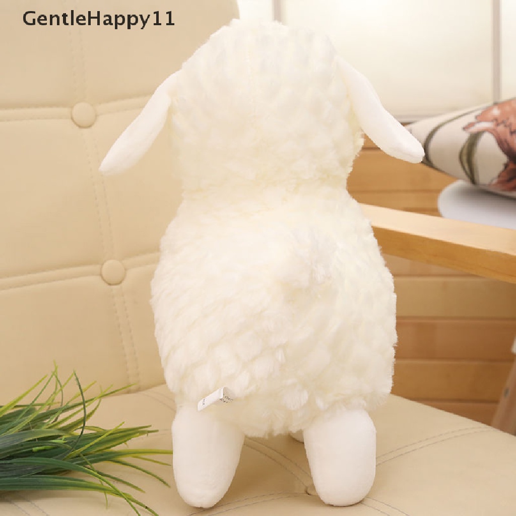 Gentlehappy Mainan Boneka Stuffed Plush Domba 22cm Dengan Gantungan Kunci