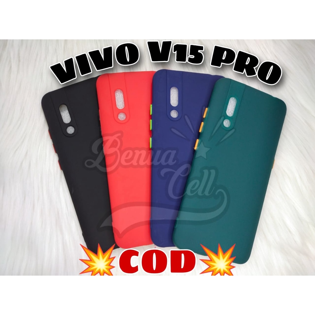 CASE VIVO Y55 -VIVO V15 PRO -VIVO V23E // SOFTCASE PROTECTION MACARON PELINDUNG KAMERA - BD