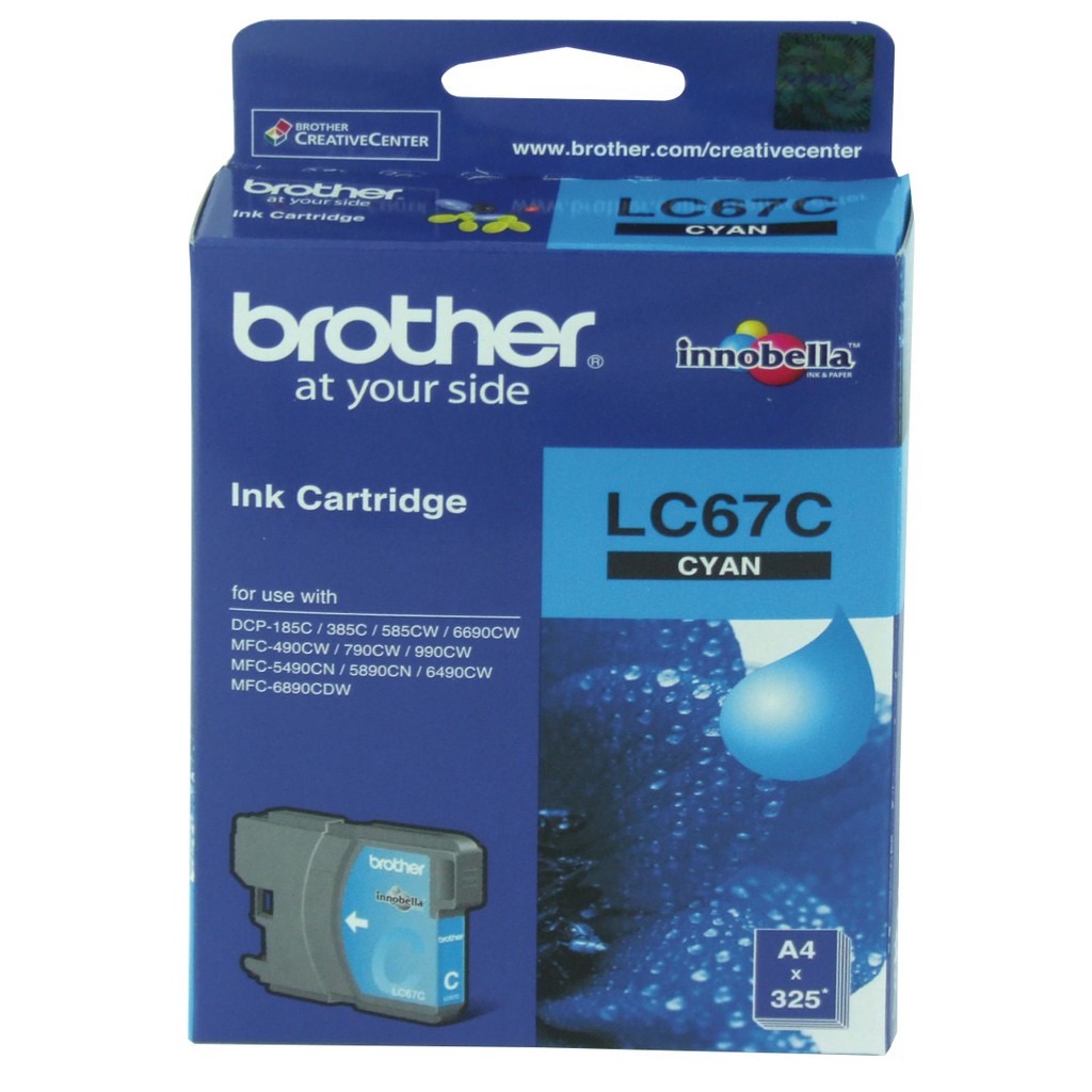 Brother LC 67 Cyan , CY