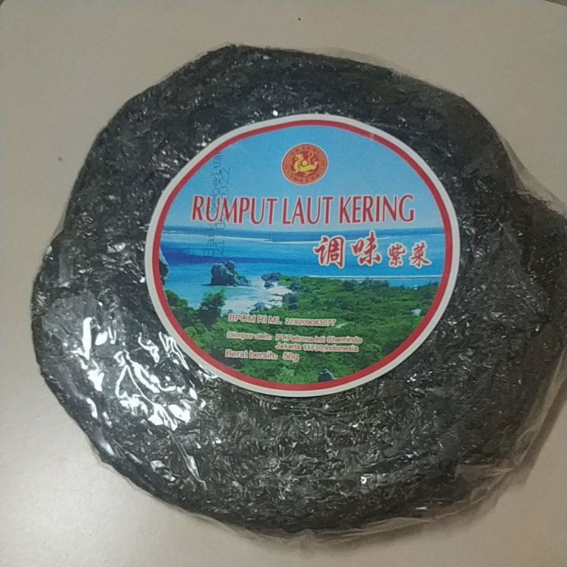 

Cichai/rumput laut kering