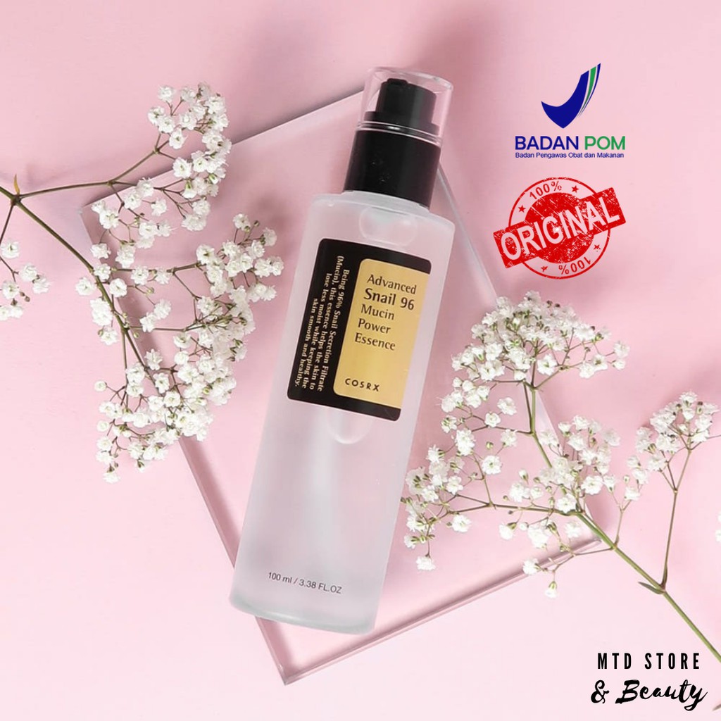 Pelembab Wajah COSRX Advanced Snail 96 Mucin Power Essence ORIGINAL BPOM