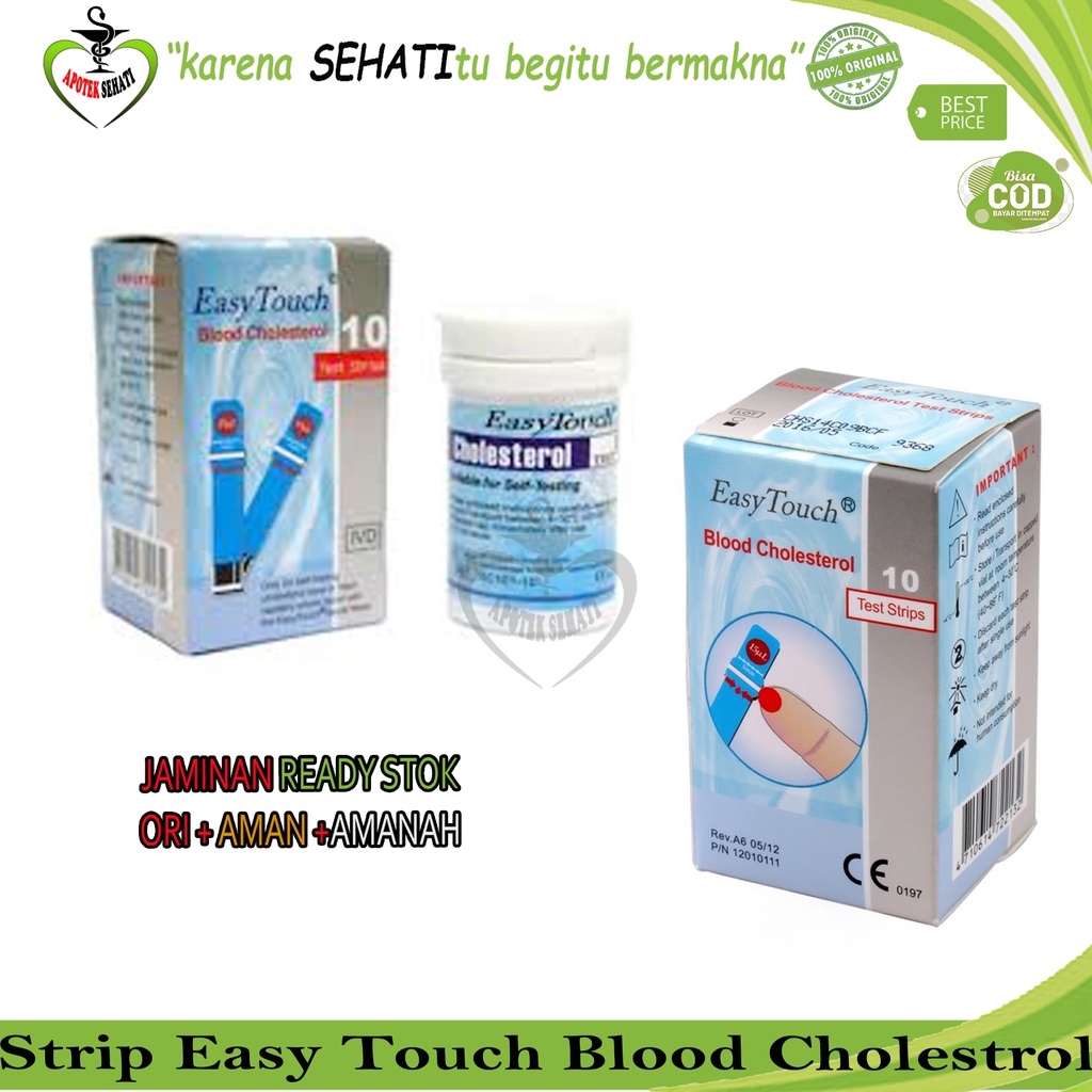 STRIP EASY TOUCH CHOLESTEROL KOLESTEROL