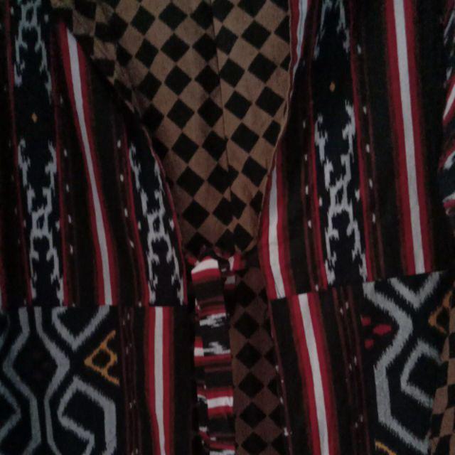 Gamis Batik Cardi Baju Muslimah Wanita All Size Bahan Katun Termurah