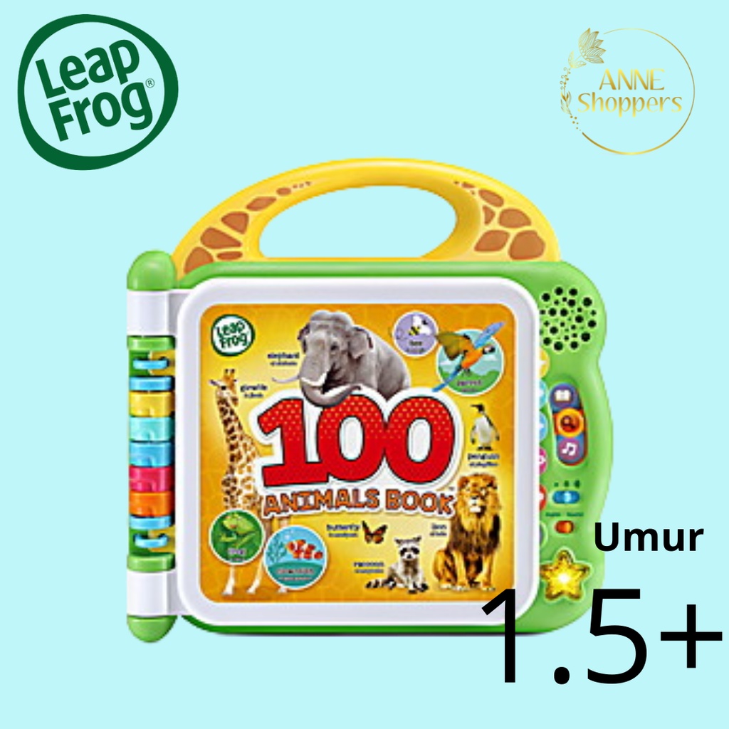 Leapfrog 100 Animal Book - Mainan Edukasi Anak