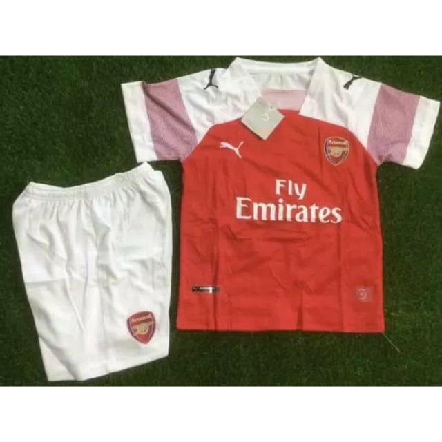 JERSEY BOLA ANAK/ KIDS ARSENAL HOME 2018-2019 GRADE ORI