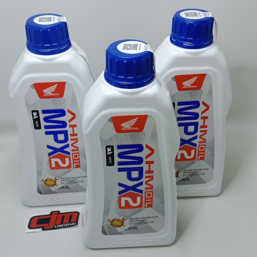 PAKET HEMAT 3 BOTOL OLI MPX2 MATIC 800ML ORIGINAL