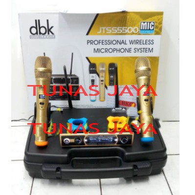 Mic Wireless Dbk JTSS 5500 mic pegang 2