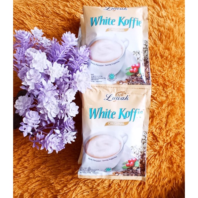 

Luwak White Koffie 1 renceng isi 10