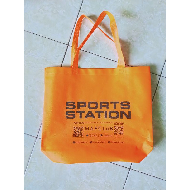 Jual shoping bag sport station harus disertai pembelian sepatu Shopee