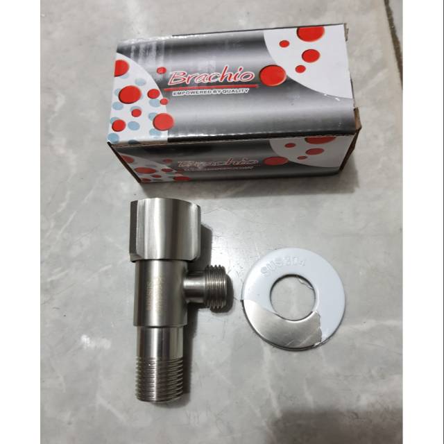 Stop kran shower stainless 304 anti karat