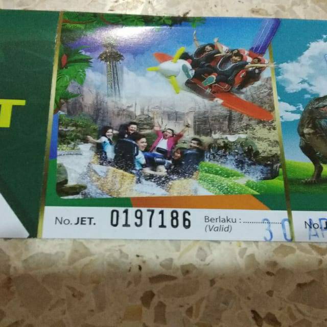 Tiket Jungleland exp 30 April 2019