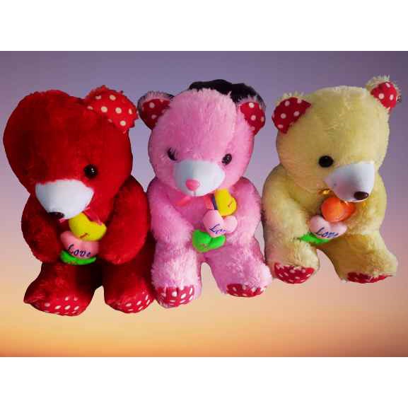 boneka teddy bear love /boneka beruang love /boneka lucu/boneka viral