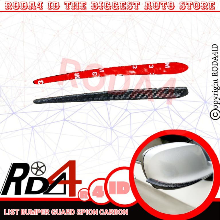 List Bumper Guard Spion Carbon