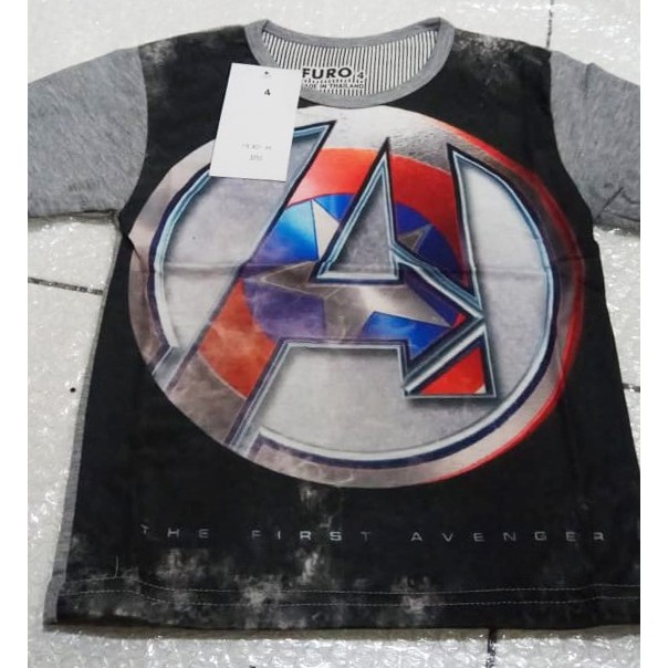 Kaos Anak Laki-Laki Lightning Avengers 3916 Merk FURO