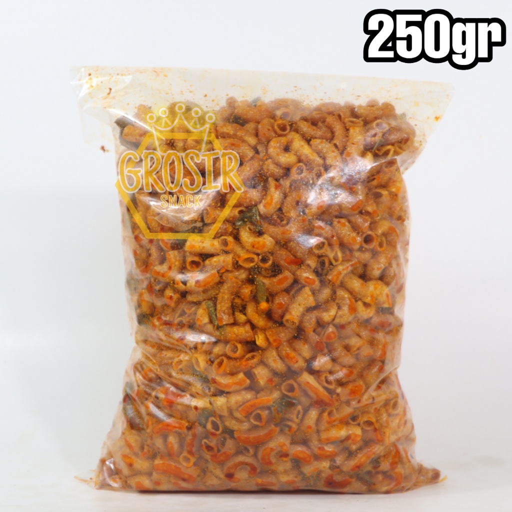 Makaroni Pipa Kriuk 250gr+ Extra Daun Jeruk