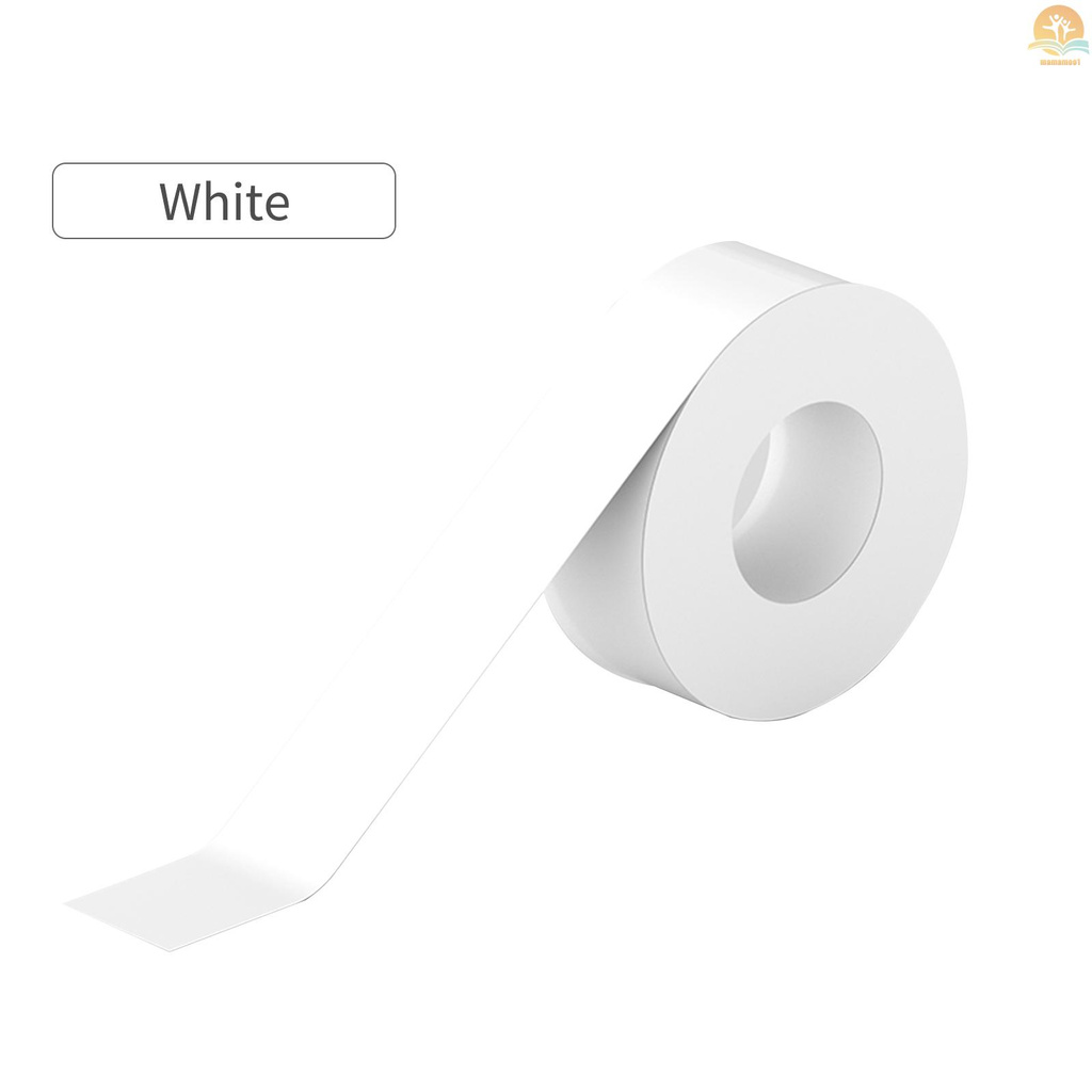 Ready PeriPage 1 Roll White Label Paper Sticky Tape Adhesive Thermal Label Printer Paper Name Price Barcode Sticker Waterproof Oil-proof Tear-Resistant for PeriPage L1 Mini Pocket BT Label Maker