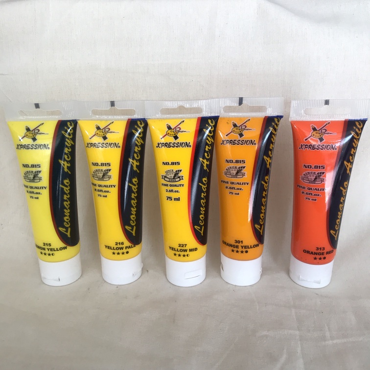 

Cat Akrilik Xpression Leonardo Acrylic 75ml Warna Dasar atau Pokok