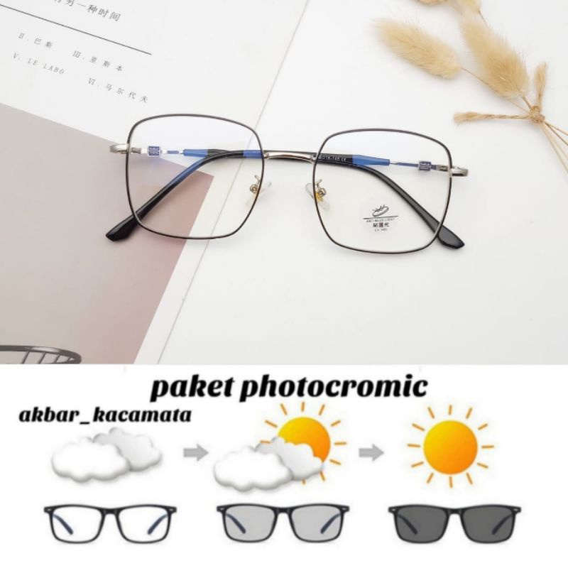KACAMATA62087 POTOCROMIC kacamata style pria/wanita