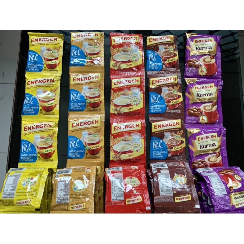 

1 RCG X 10 SCT X 32 G ENERGEN SEREAL & SUSU BERSINERGI MAYORA