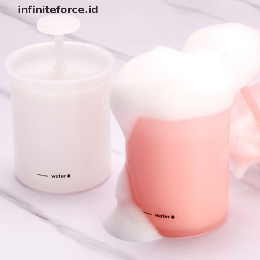 (infiniteforce.id) Alat Pembuat Busa Sabun Cuci Muka / Tubuh Portable