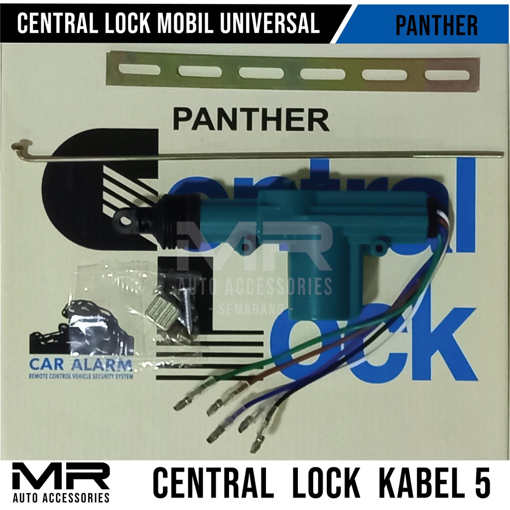 Anakan Master Pistol Induk Central Lock Kabel Kaki 5 Universal PANTHER