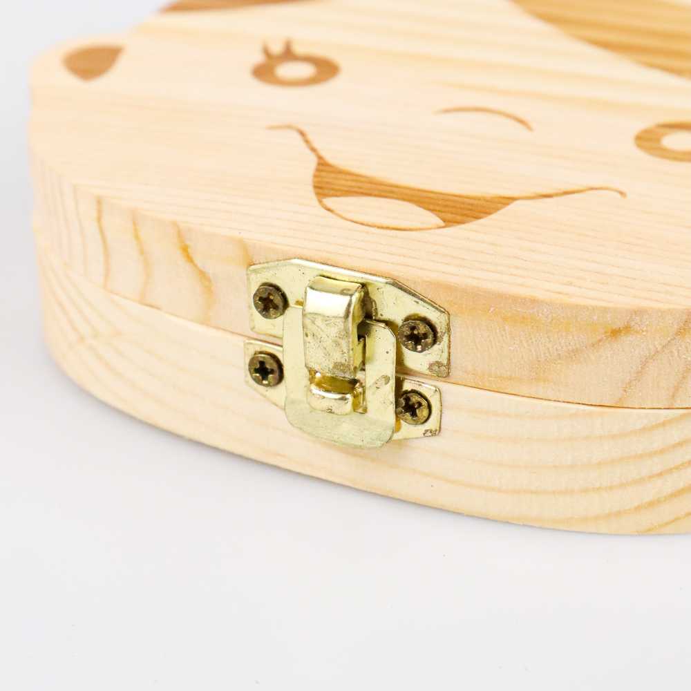 GIJ - Kotak Tempat Gigi Susu Bayi Baby Teeth Wood Box