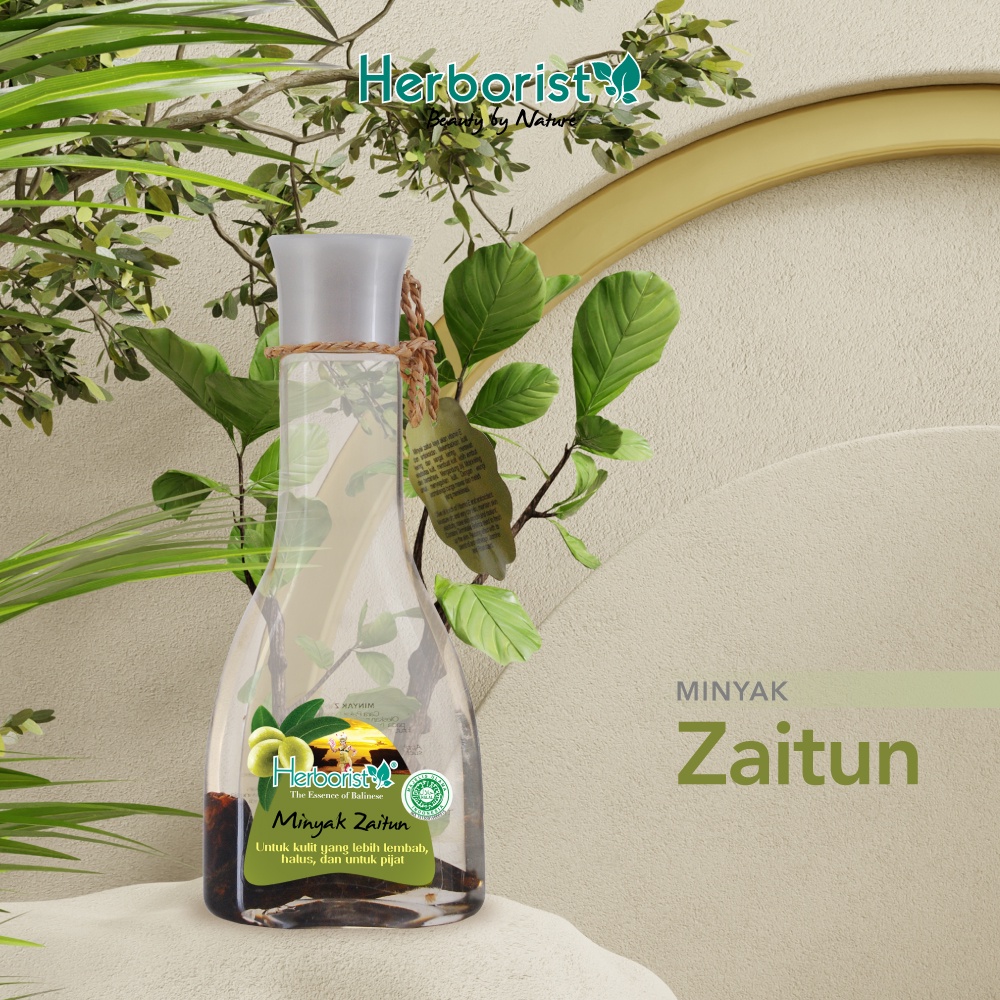 Herborist Minyak Zaitun 150ml &amp; 75ml