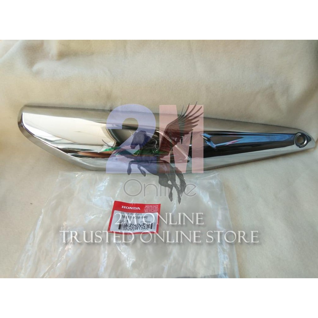 2m COVER TUTUP KNALPOT VERZA ORI AHM 18311-K18-940