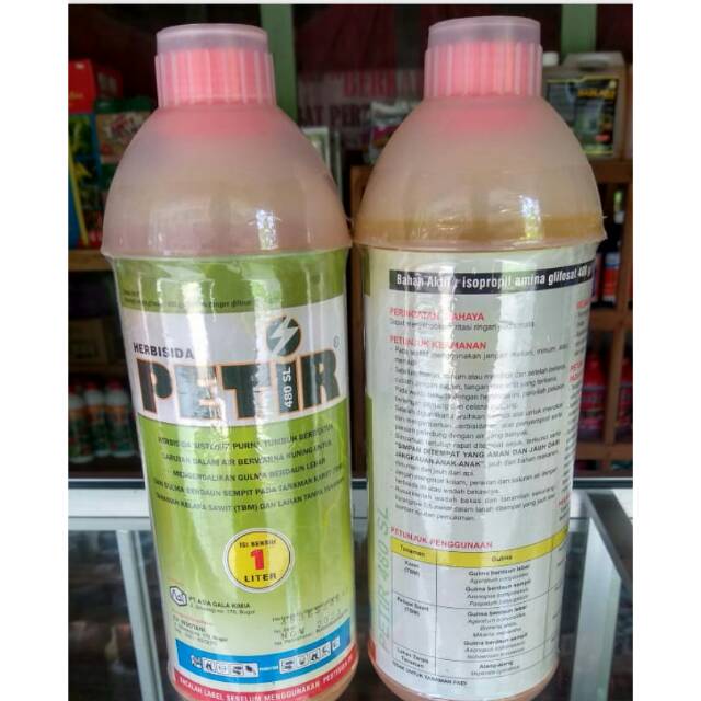(COD) PETIR 480 SL Herbisida Sistemik/pembasmi rumput Sistemik 1liter