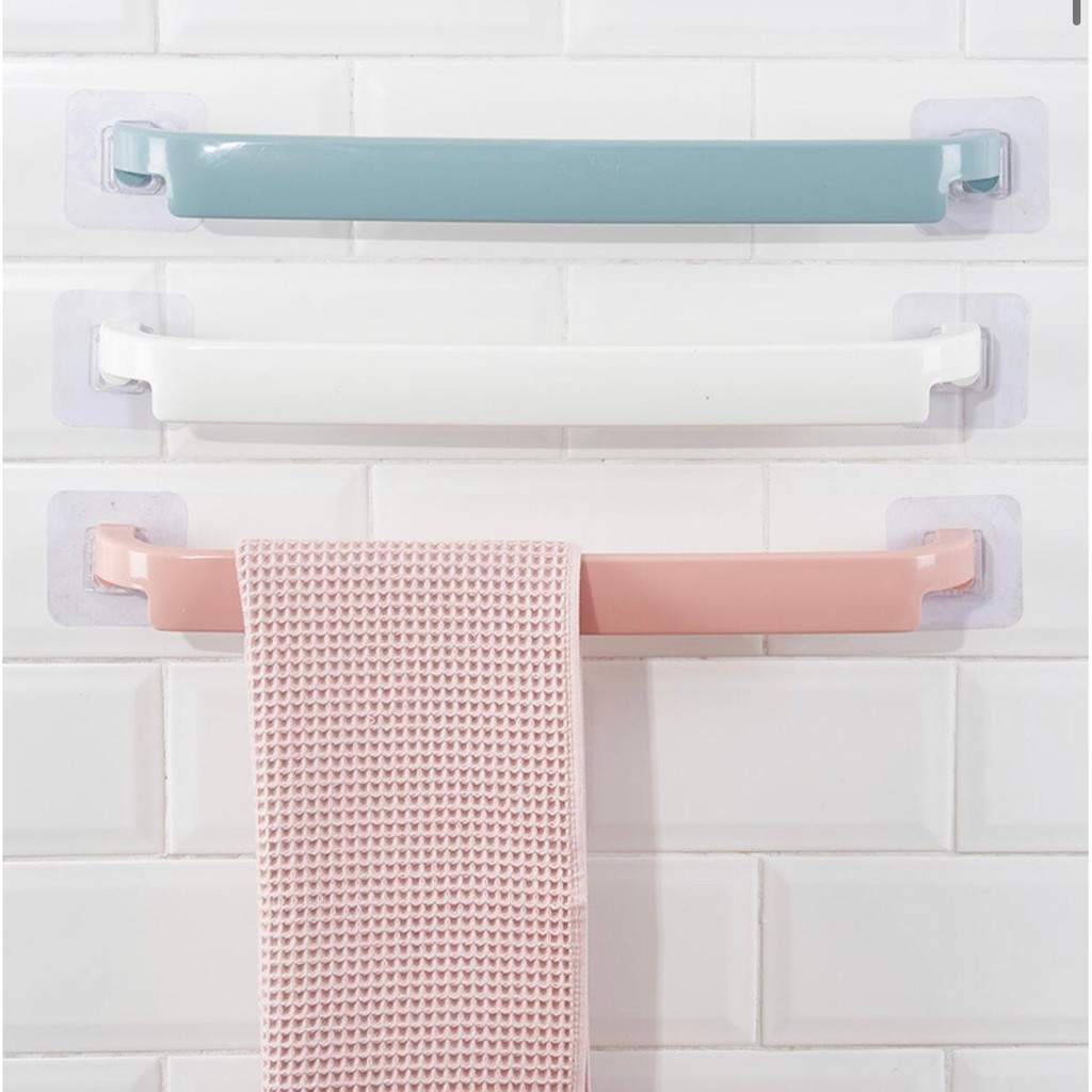 UNNISO - Self Adhesive Towel Holder Rack / Shoes Hanging Rack