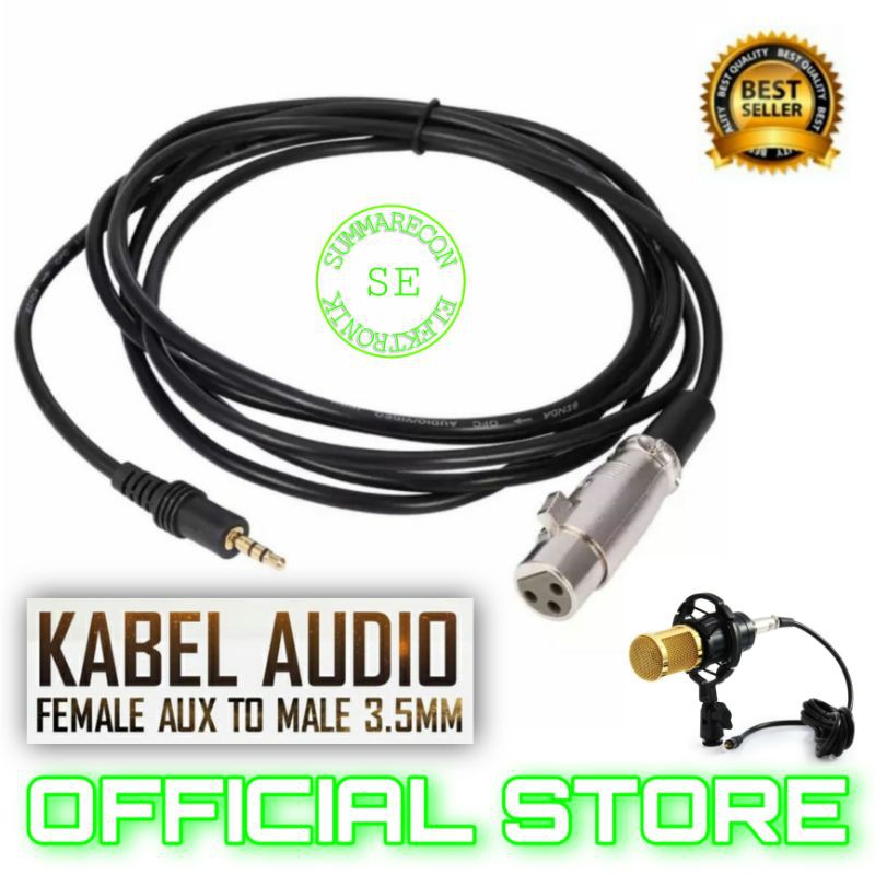 mic kabel condenser bm 800 youtuber bigo live recording