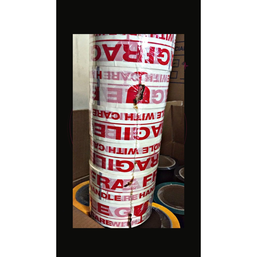 

Lakban Fragile Putih 48mm X 90 Yard