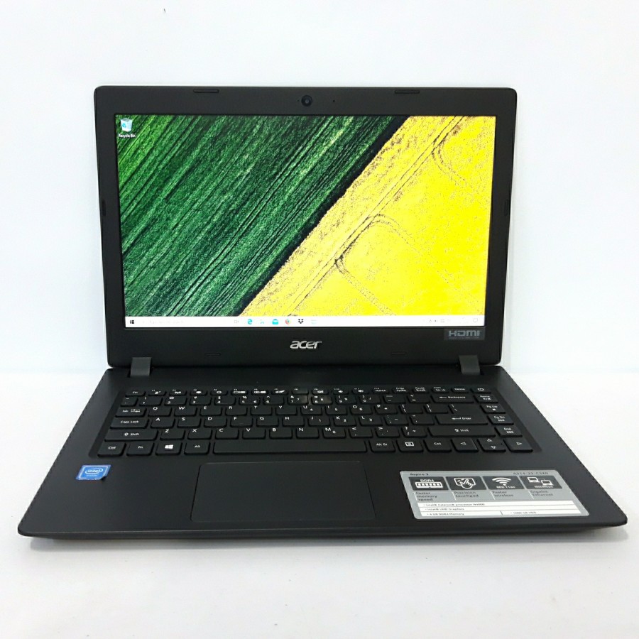 LAPTOP ACER ASPIRE 3 A314-32 INTEL N4000/ 4GB 256GB SSD 14" WIN10 free tas