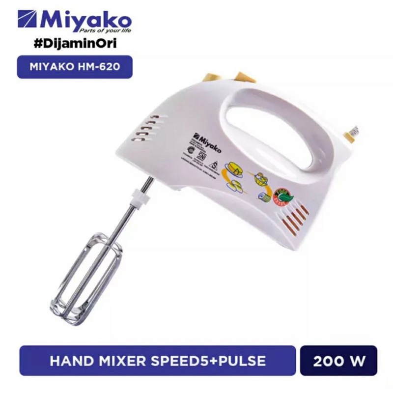 MIYQKO HQND MIXER  HM-620 GARANSI RESMI