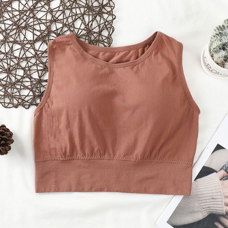 [ LINGERIE MASTER ] - (B-7) Bra Sport Wanita Dengan Tali Strap Dan Bahan Tipis Bergaya Lingerie Sporty Import High Quality-B-7 Pink Bata