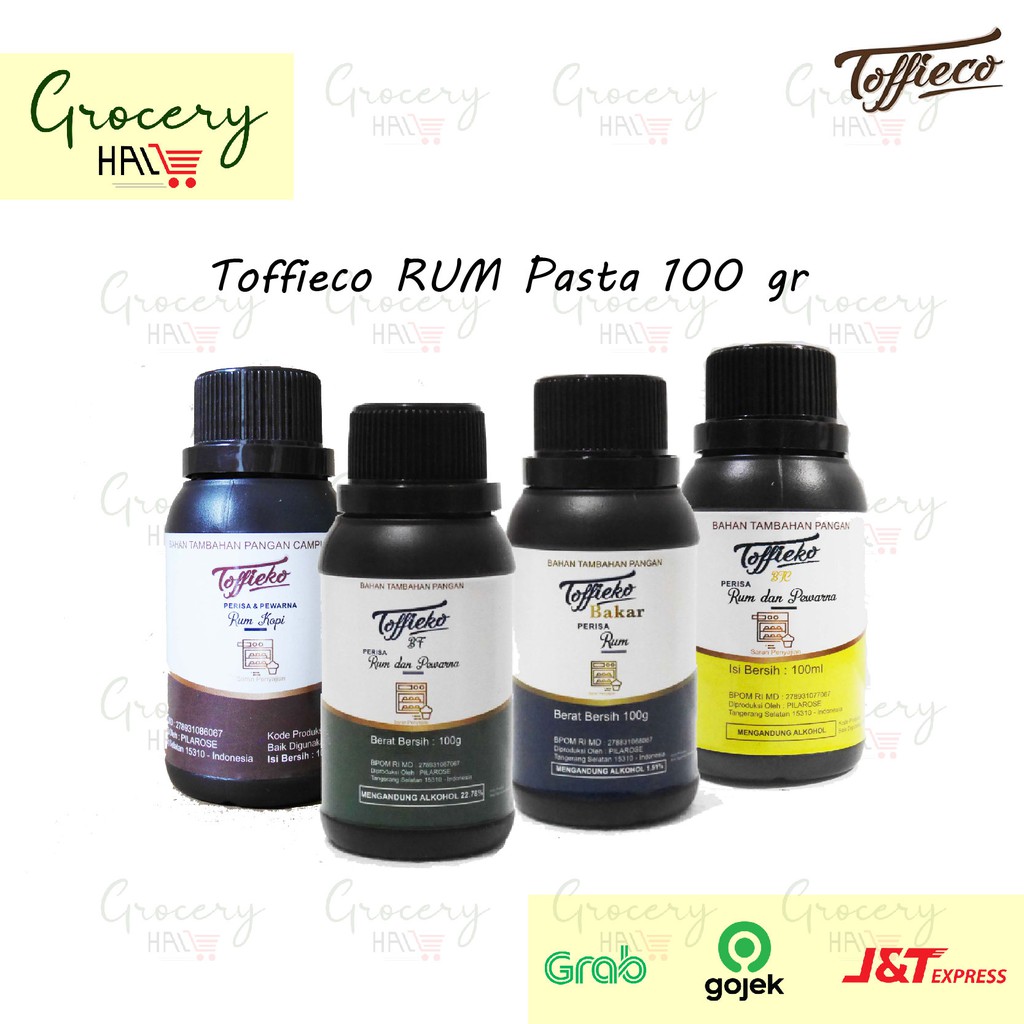 

PASTA TOFFIECO RUM / TOFFIEKO 100 GRAM ( RUM BAKAR / RUM KOPI / RUM BUTTER / DLL )