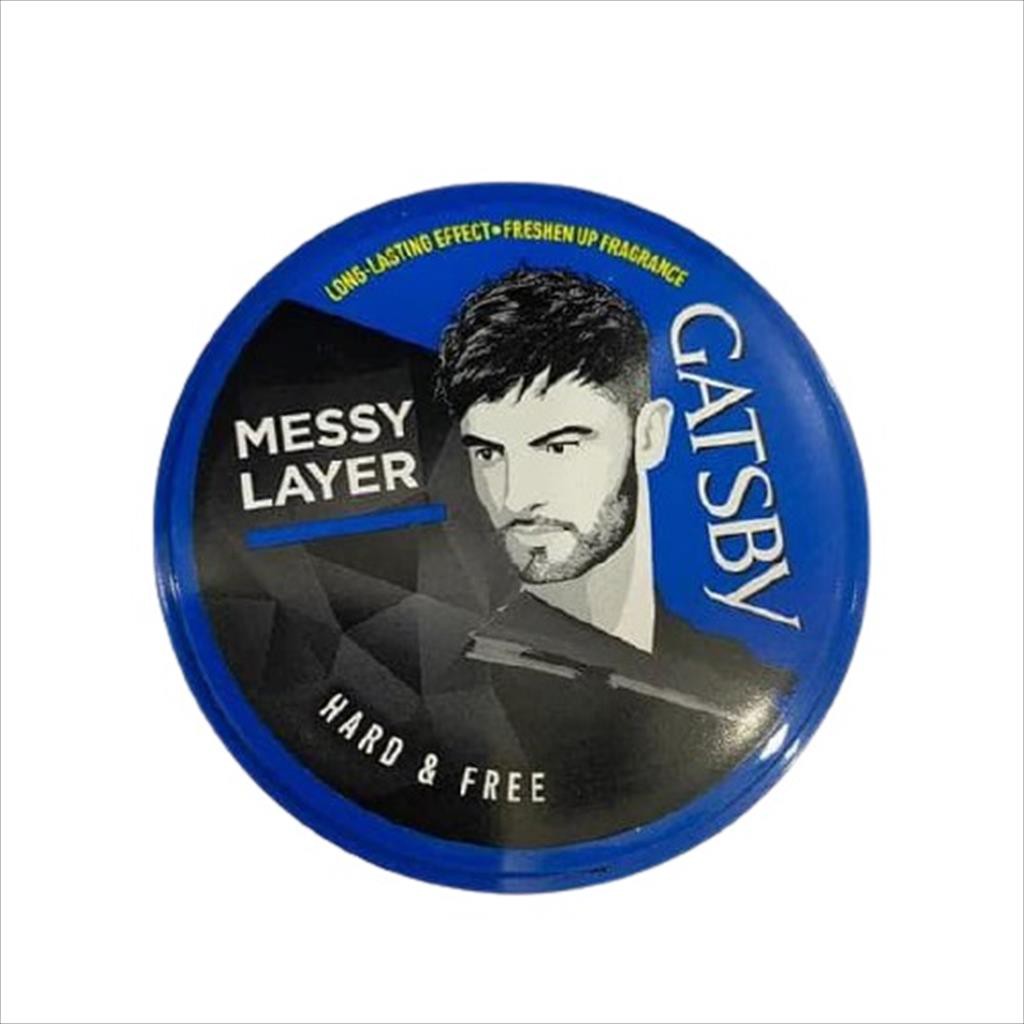 GATSBY STYLING WAX MESSY LAYER / BIRU BLUE 75gr