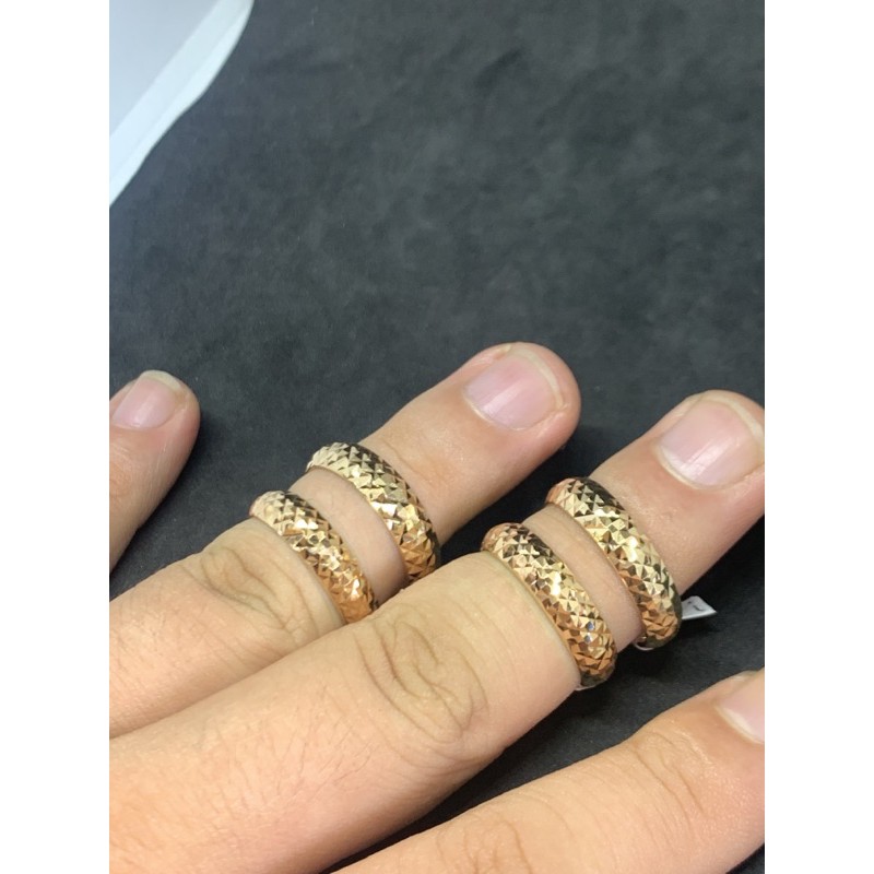 cincin emas asli model kdr 700 mesin ukir