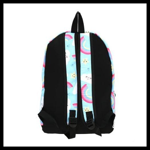 Naughty Accessories Tas Ransel Kulit Unisex - Biru