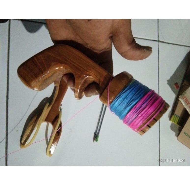 [KODE PRODUK TVV9482] gulungan ketapel ikan satu set