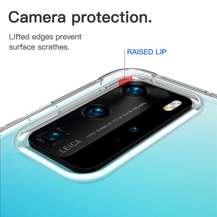 Soft Case Silikon Airbag Anti Crack Huawei P30 Pro &amp; P40 Pro Bening Transparant Airbag Anti Crack