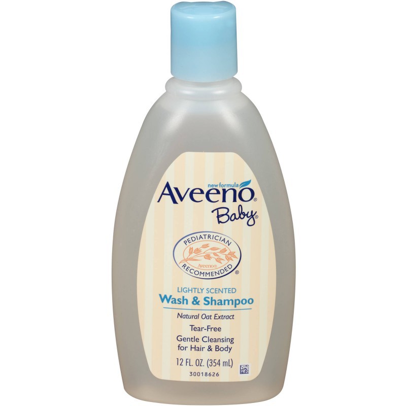 Aveeno Baby Lightly Scented Wash &amp; Shampoo - 354 ml