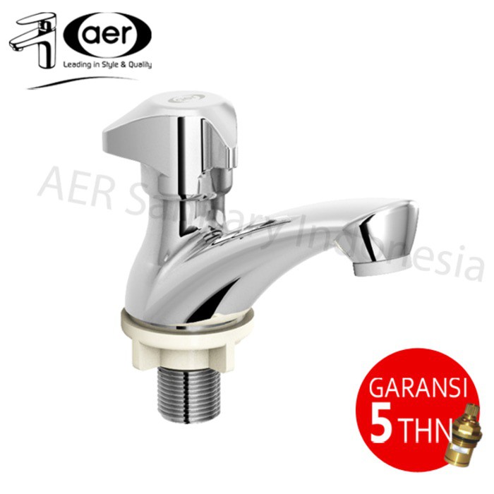 AER Kran Wastafel Kuningan / Brass Basin Faucet WOV 03B Share :   Kran Wastafel